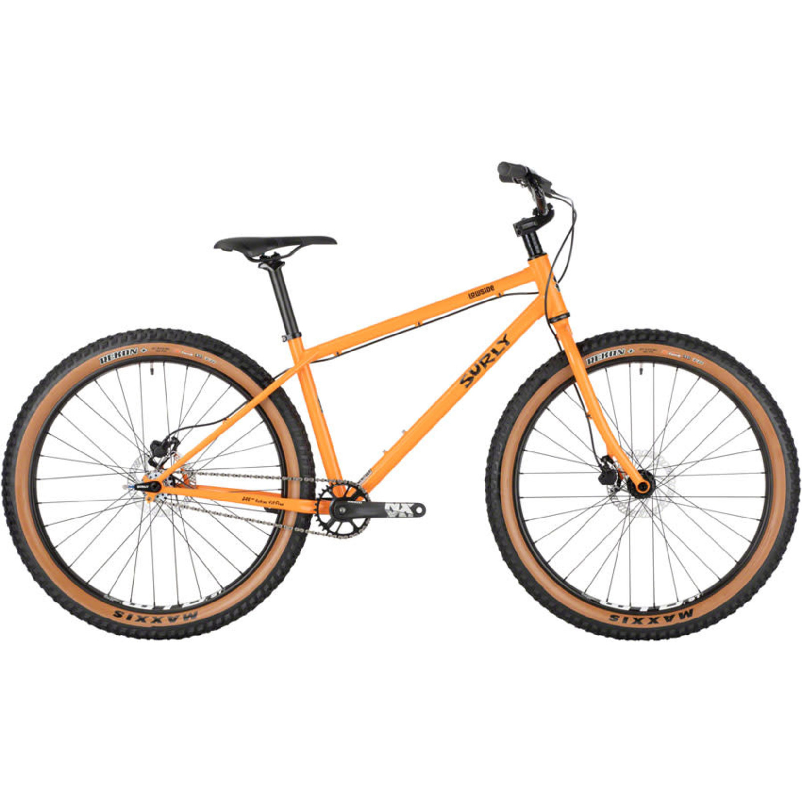 Surly Surly Lowside Bike - 27.5", Steel, Dream Tangerine, Medium