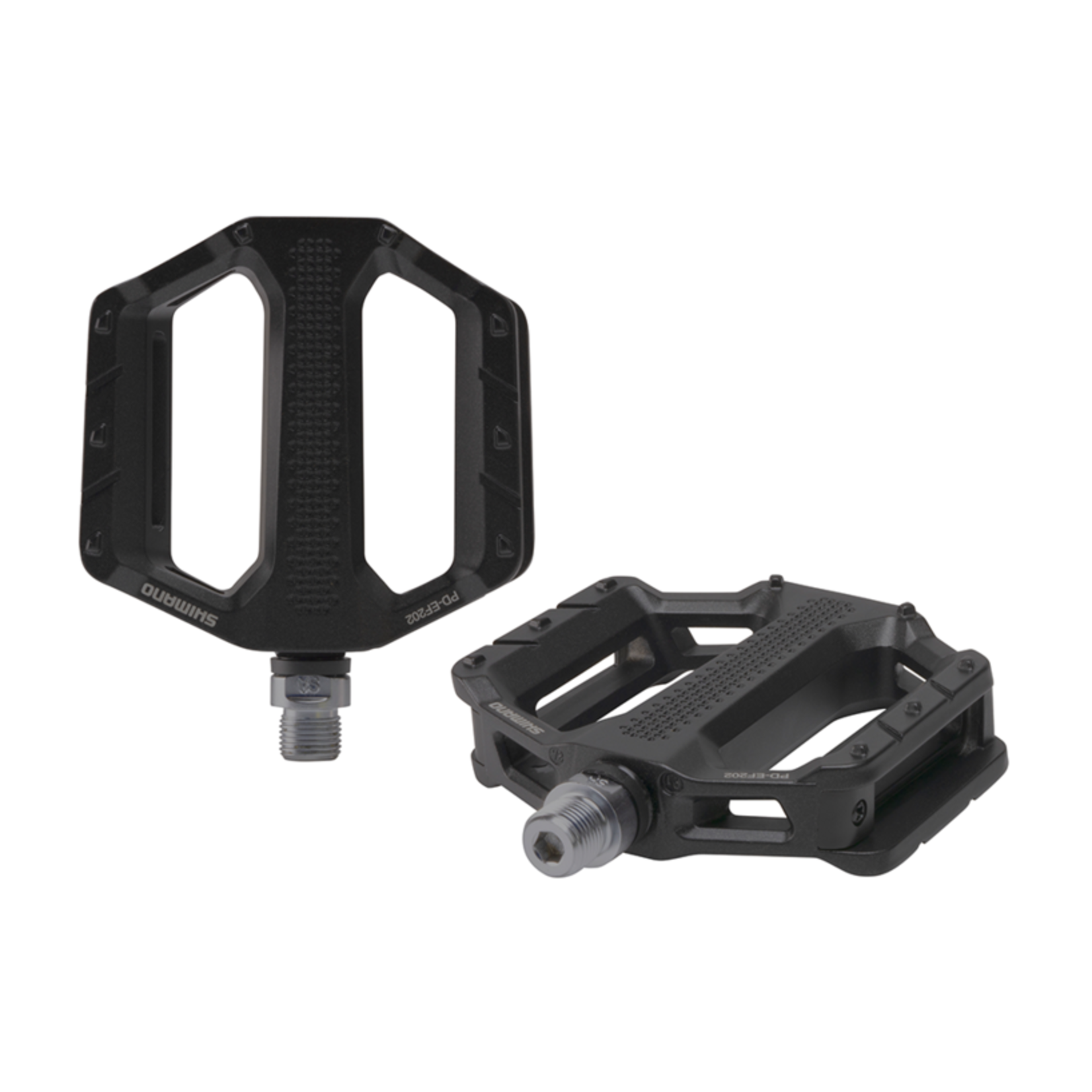 Shimano SHIMANO PD-EF202 FLAT PEDAL BLK LG