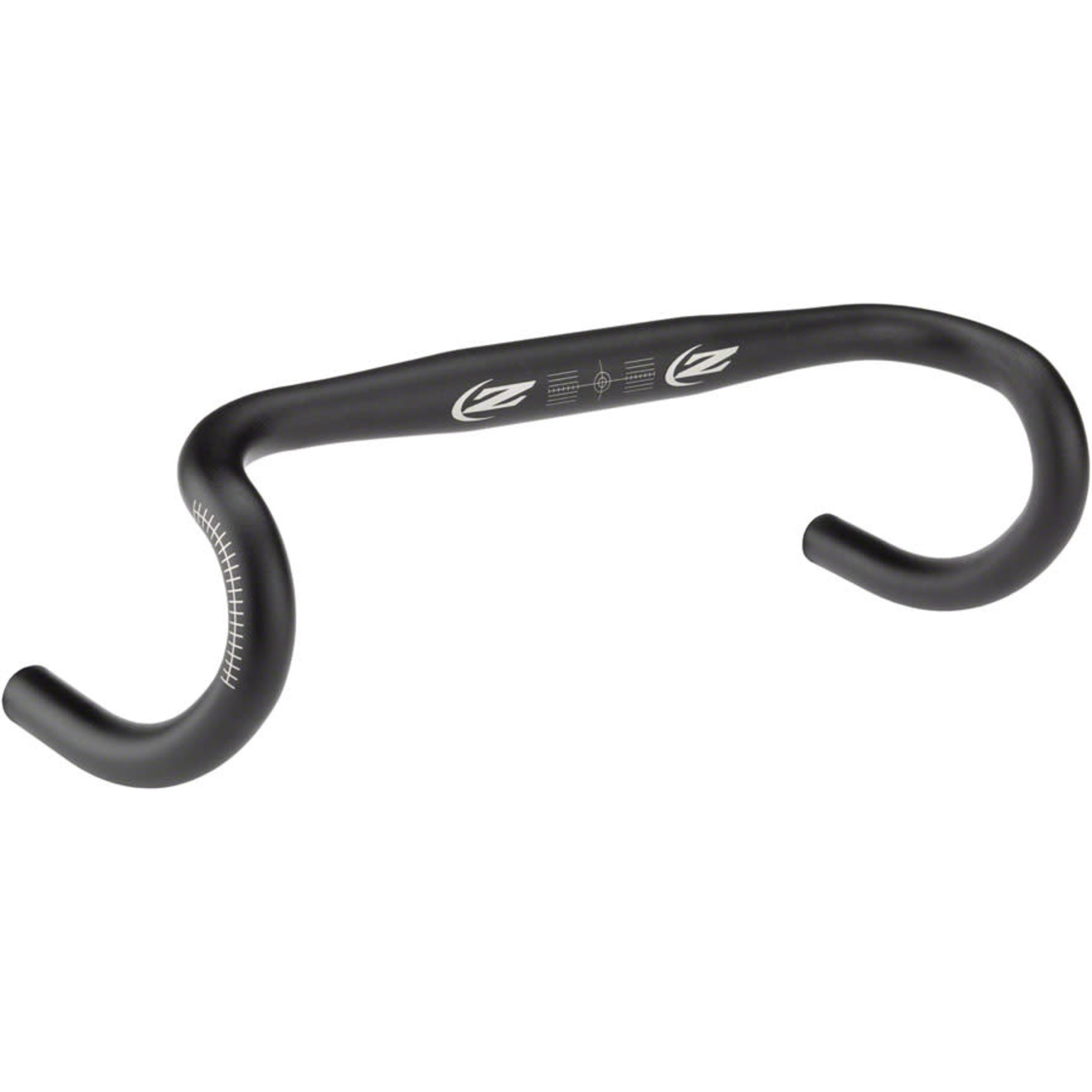 Zipp Speed Weaponry Zipp Service Course 80 Handlebar, 38cm, 31.8mm, 4 degree outsweep, Blast Black