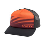 Yeti Cycles Yeti Race Stripes Foam Trucker Hat Orange/Black