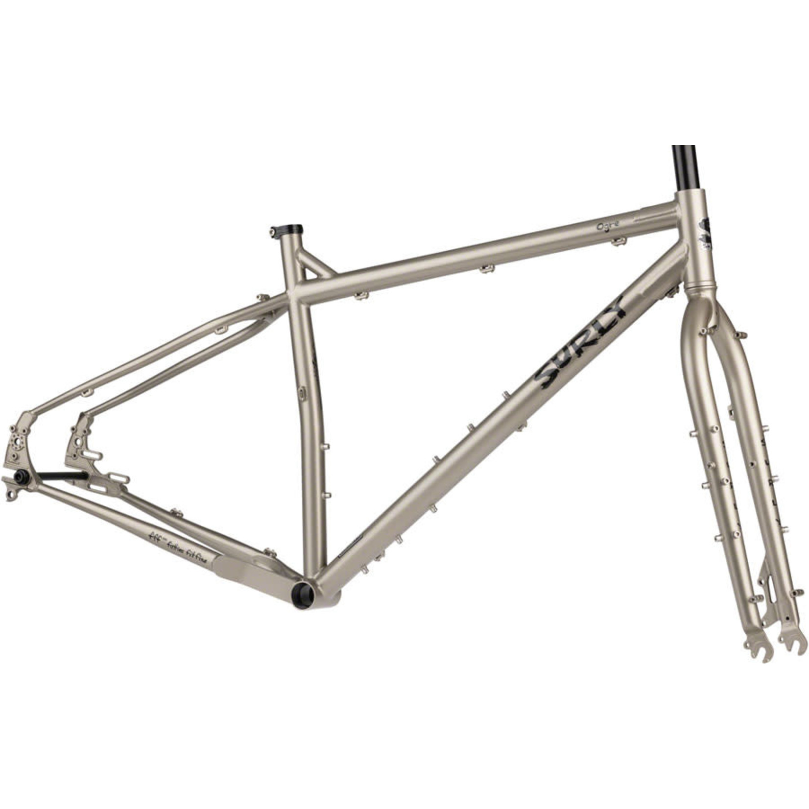 Surly Surly Ogre Frameset - 29 Steel Champagne Supernova Small