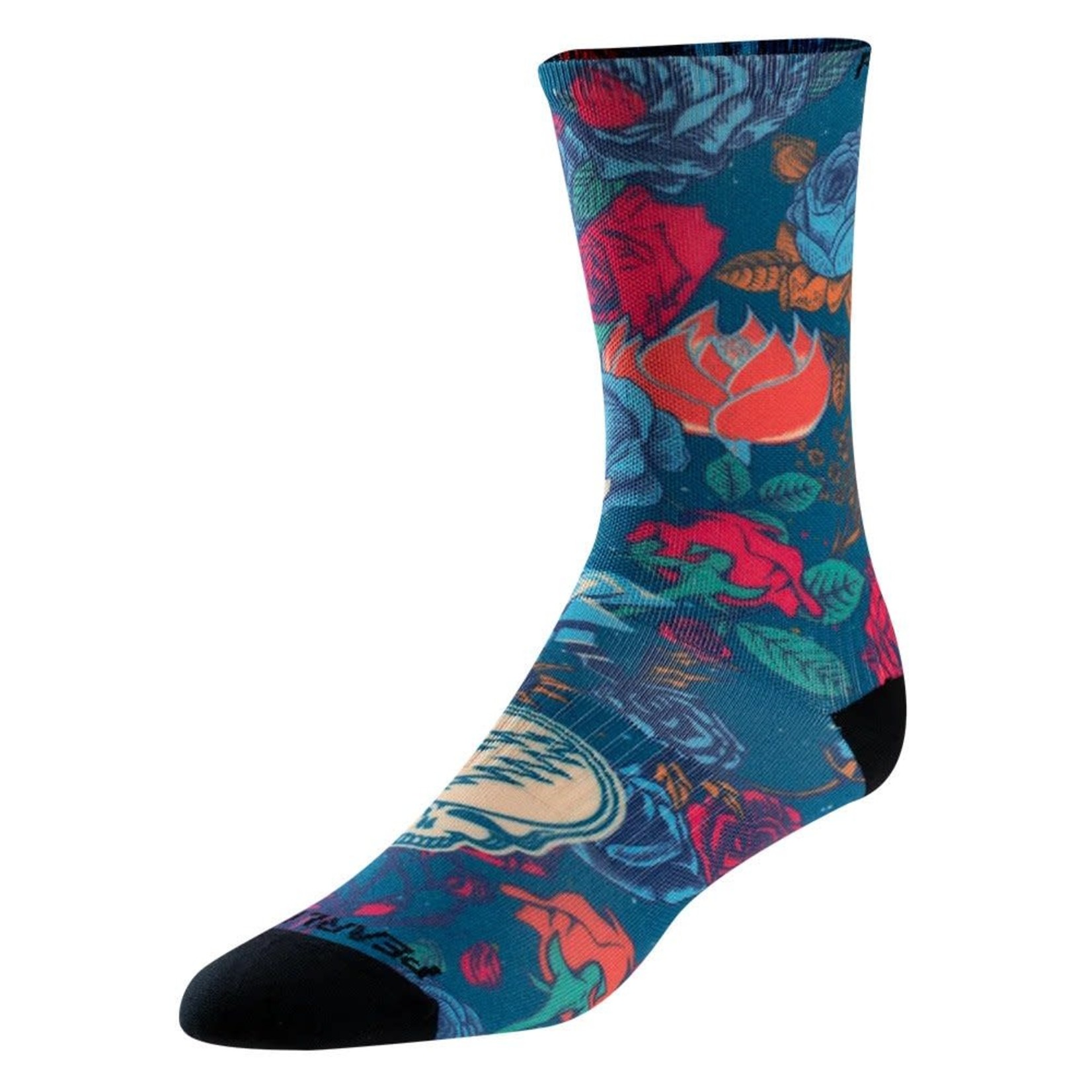 Pearl Izumi Grateful Dead Rambler Pro Tall Sock Ocean Blue