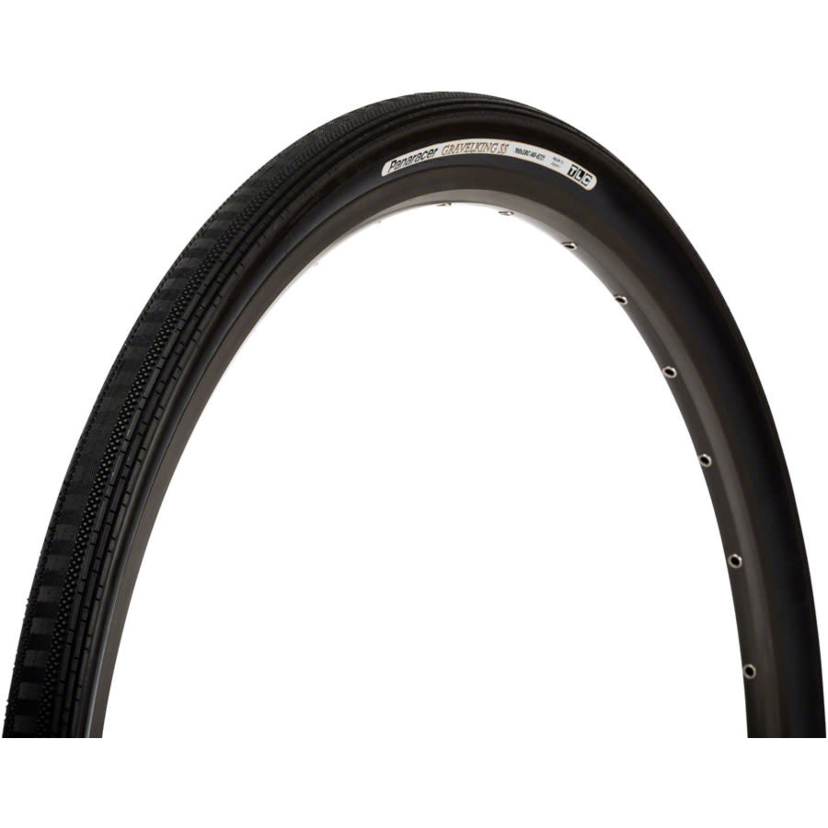 Panaracer Panaracer GravelKing SS Tire - 700 x 38, Tubeless, Folding, Black