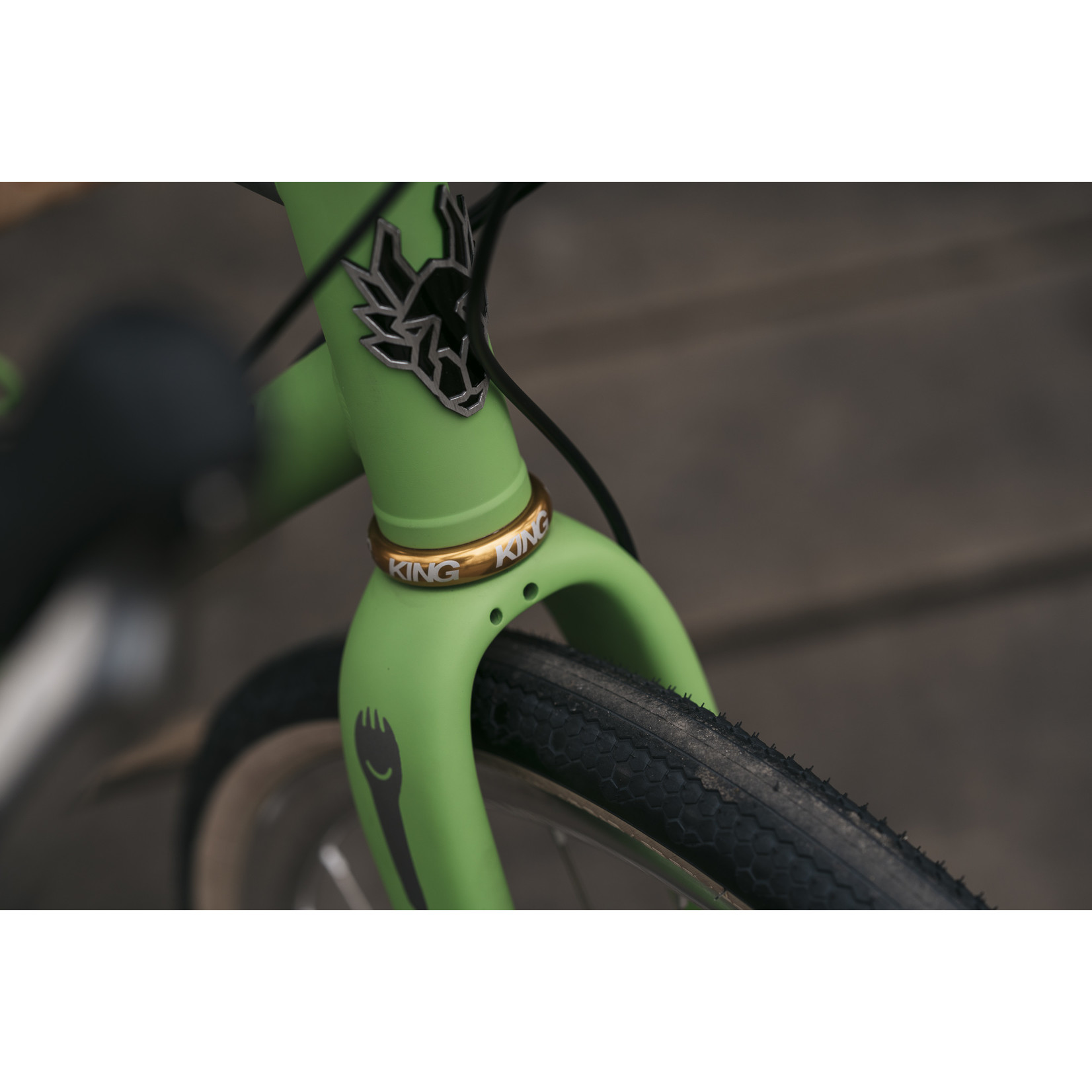 Rodeo Labs Custom Rodeo Labs Flaanimal Ti 56cm Green Polished GRX