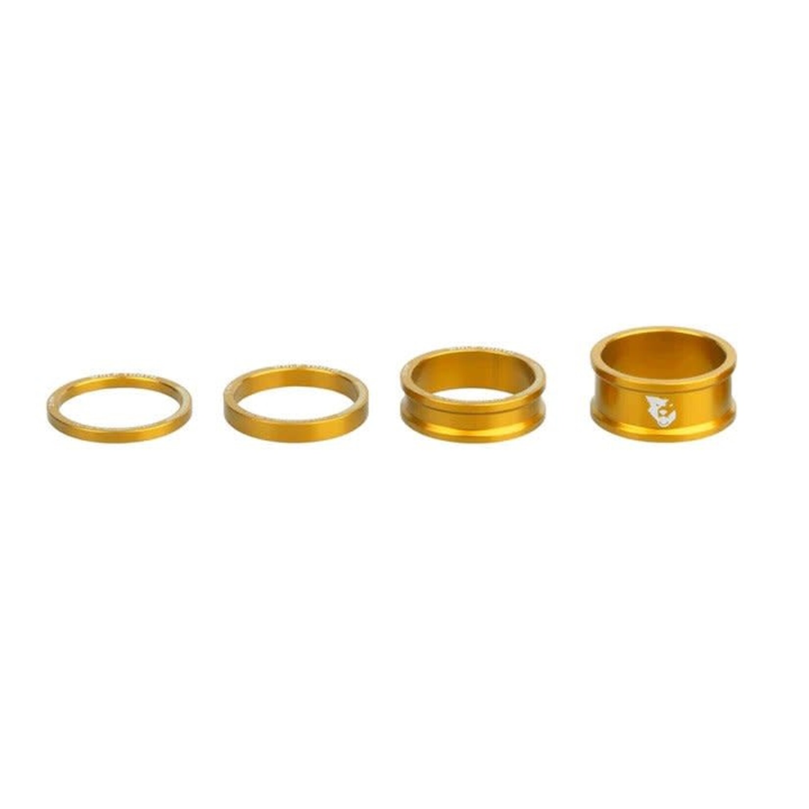 Wolf Tooth Components Wolf Tooth Headset Spacer Kit 3, 5, 10, 15mm, Gold