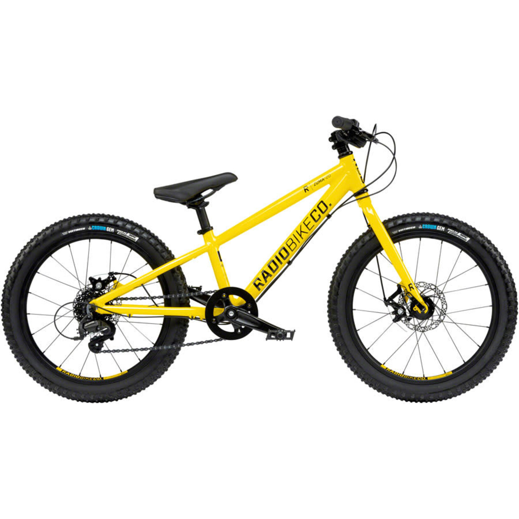 Radio Radio Zuma Bike - 20", Aluminum, Yellow