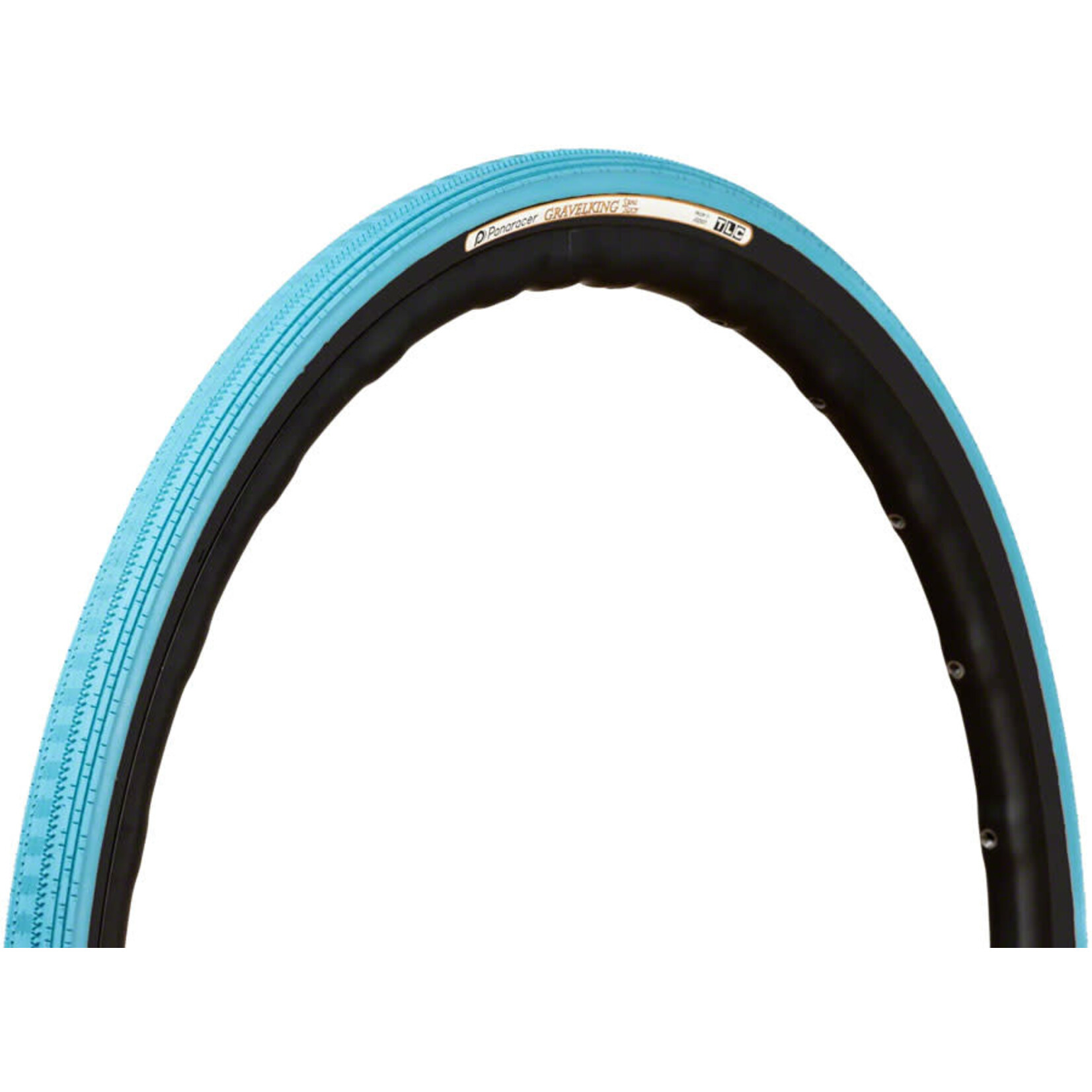 Panaracer Panaracer GravelKing SS Tire 700 x 43 Turquoise