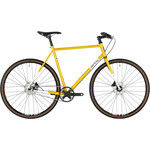 All-City All-City Super Professional Flat Bar Single Speed Bike - 700c, Steel, Lemon Dab, 49cm