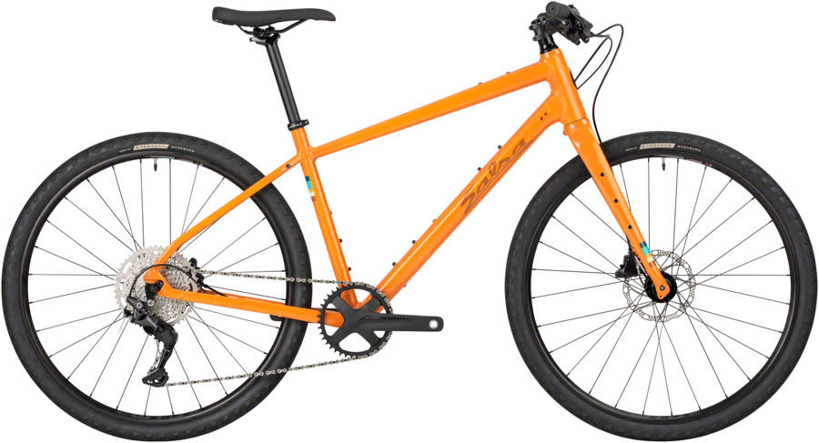 Salsa Salsa Journeyer 2.1 Flat Bar Deore 10s 650b Orange LG