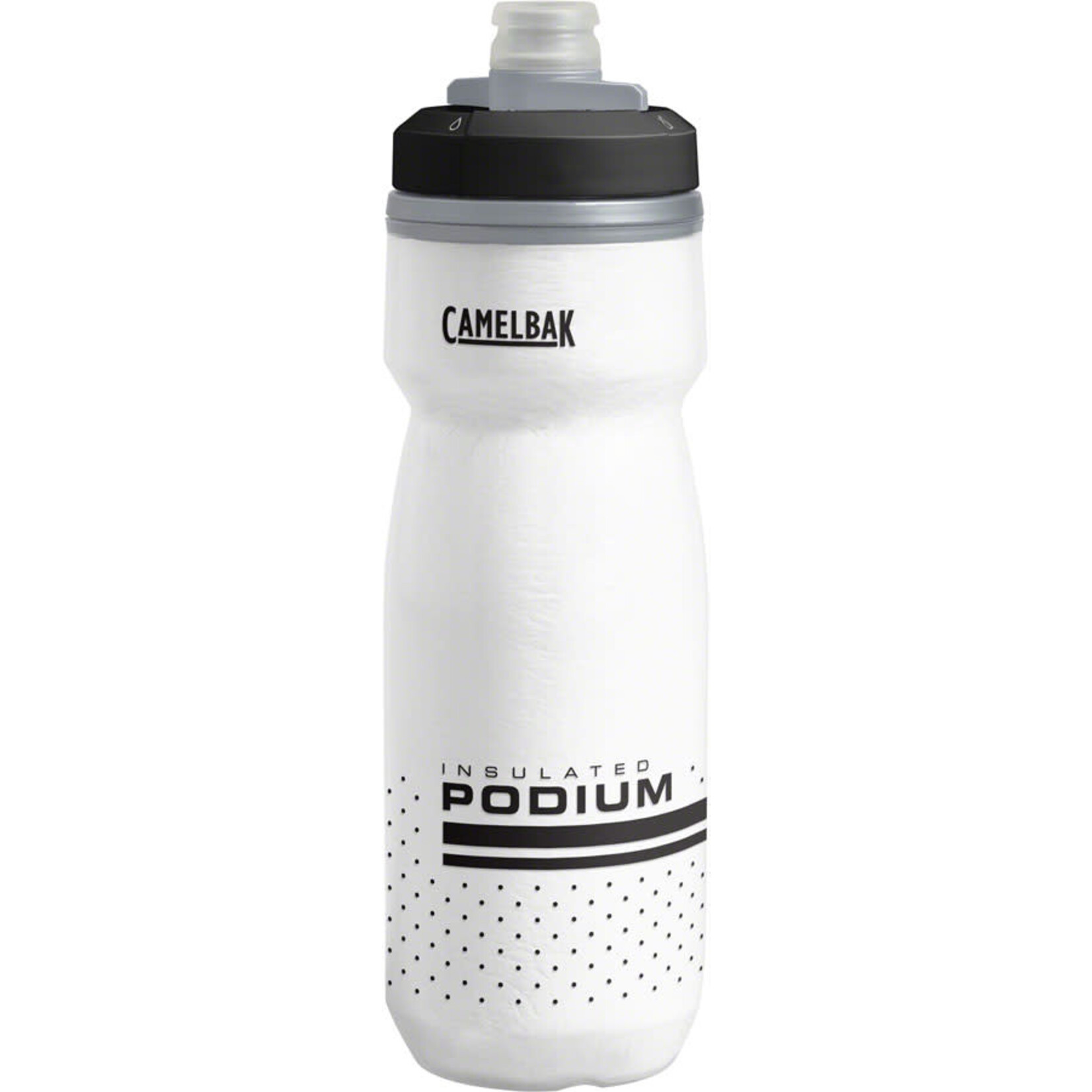 Camelbak Camelbak Podium Chill Water Bottle: 21oz, White/Black