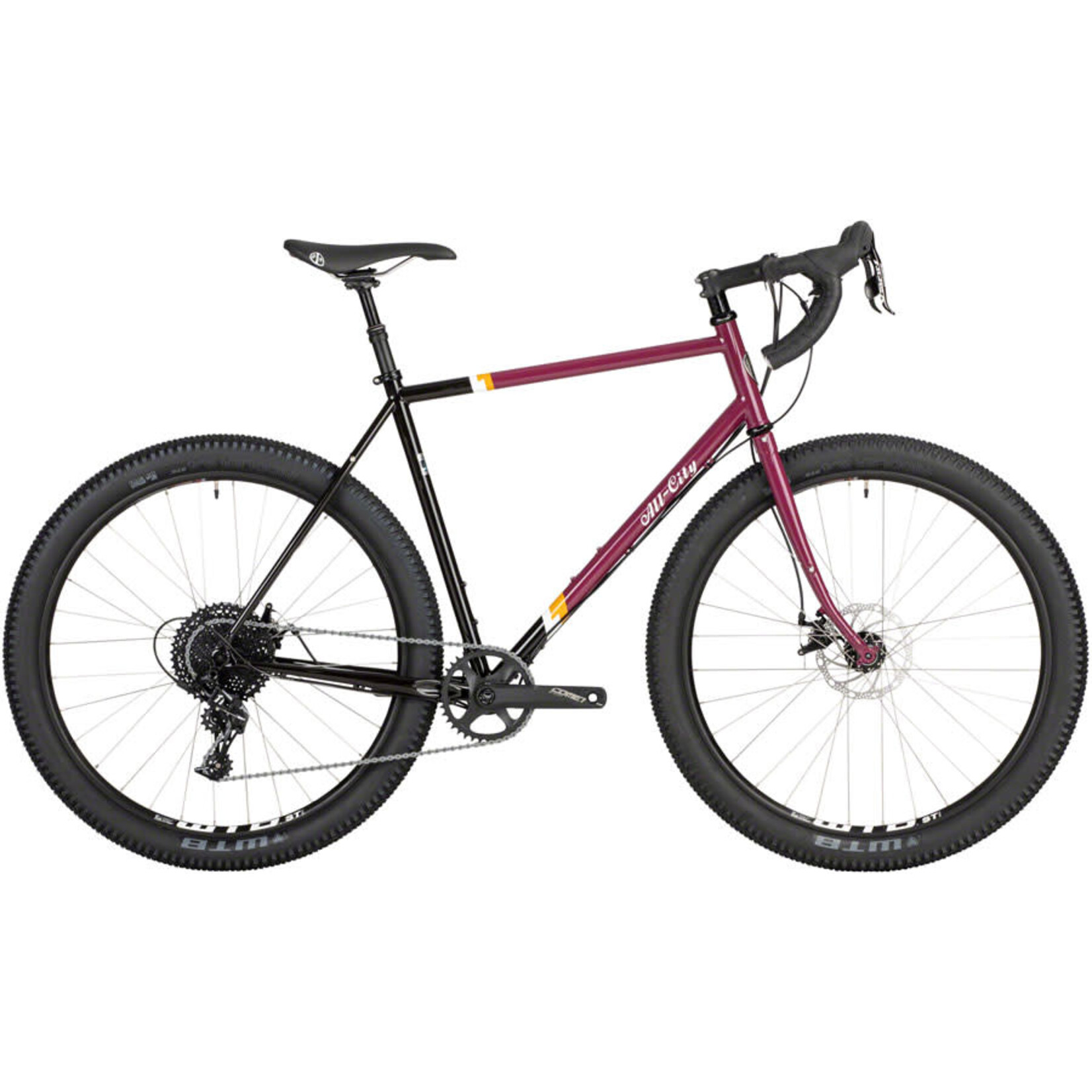 All-City All-City Gorilla Monsoon 650b Apex Charred Berry 46cm