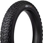 45NRTH 45NRTH Dillinger 5 Studded Fat Bike Tire: 26 x 4.6", 258 Concave Studs, Tubeless Ready Folding, 120tpi, Black