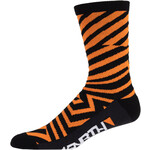 45NRTH 45NRTH Dazzle Midweight Wool Sock - Orange, Medium