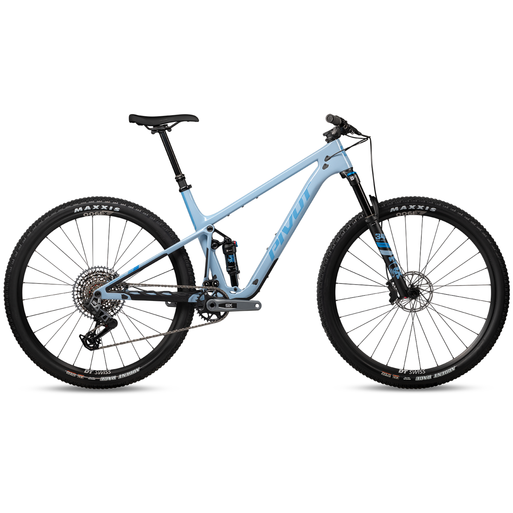 Pivot Cycles Pivot Mach 4 SL Ride GX Eagle Transmission  Ice Blue Medium