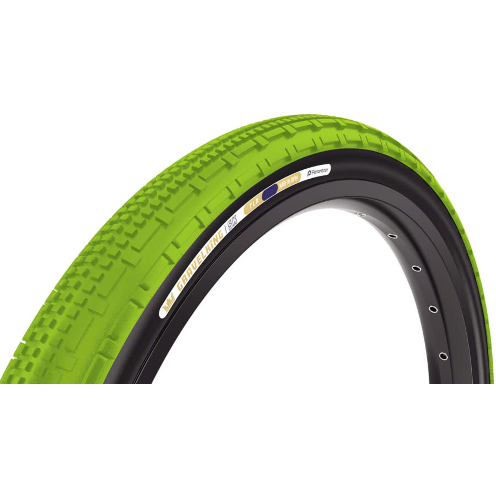 Panaracer Panaracer GravelKing SK Tire - 700 x 40, Tubeless, Folding, Matcha/Black