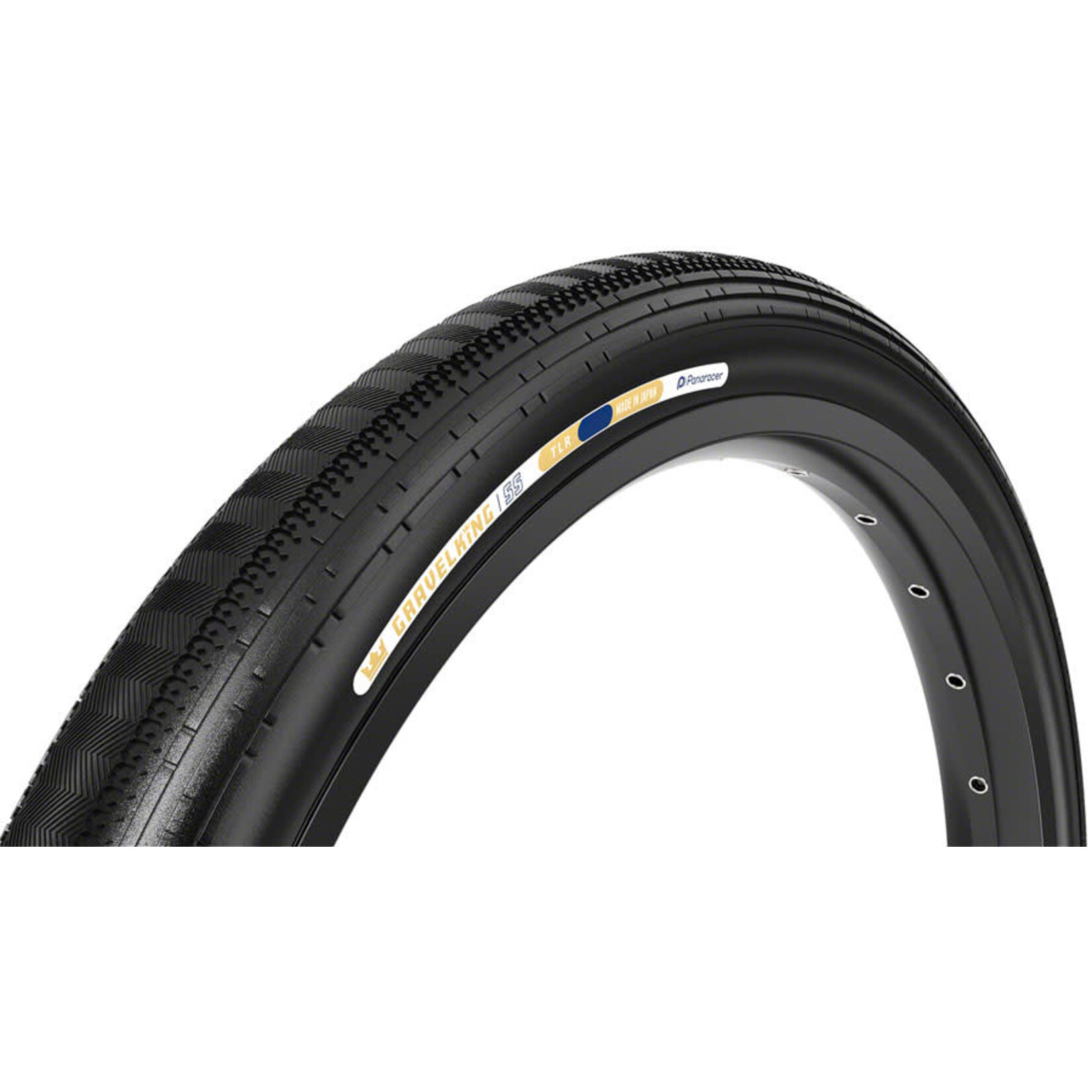 Panaracer Panaracer GravelKing SS Tire - 650b x 43 / 27.5 x 1.75, Tubeless, Folding, Black