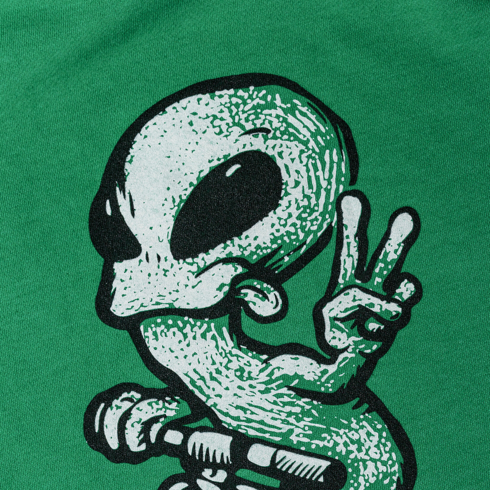GRBC GRBC Alien Midweight Hoodie Kelly Green