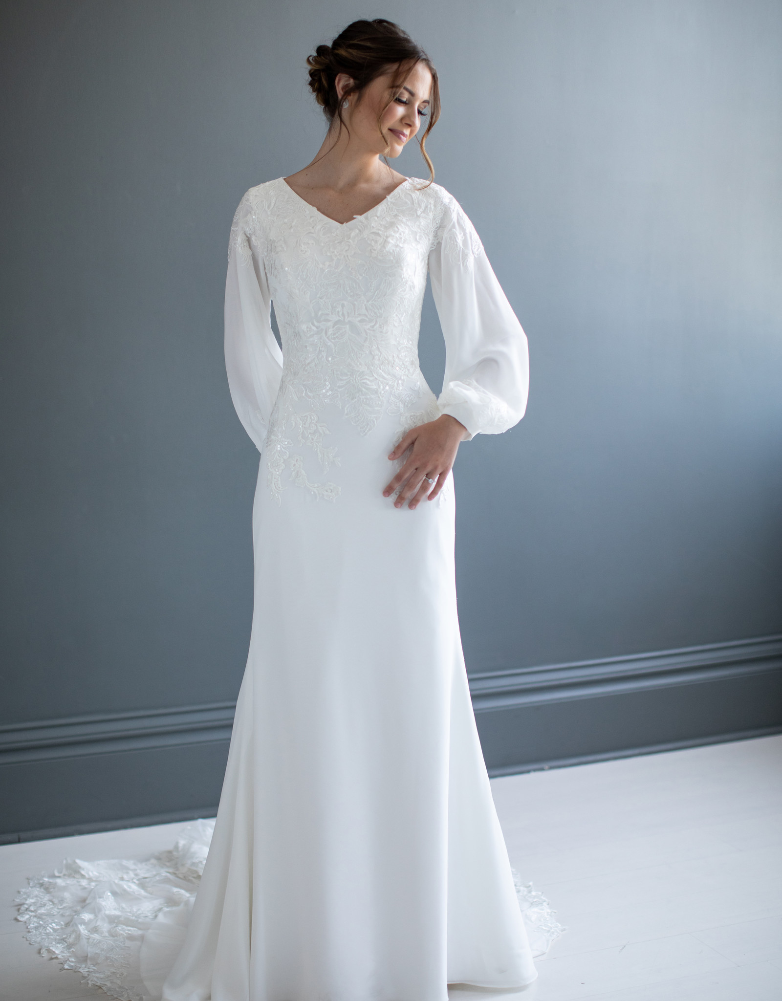 The Modest Bridal Collection Monica