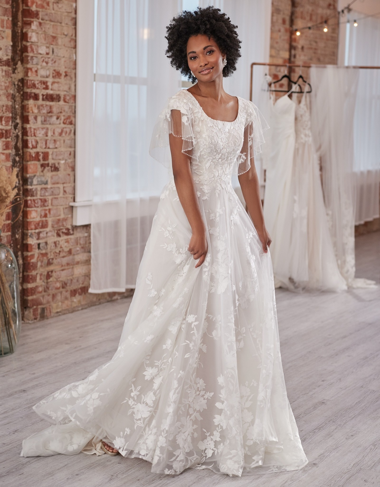 Maggie Sottero - Winter  Pretty wedding dresses, Wedding dresses