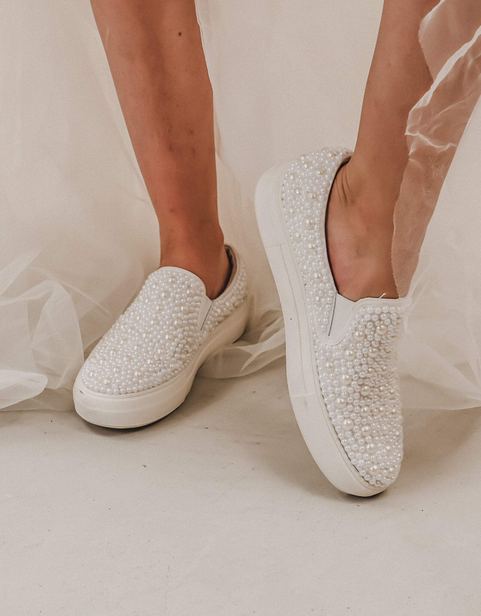 Heirloom Bridal Company Pearl Sneakers