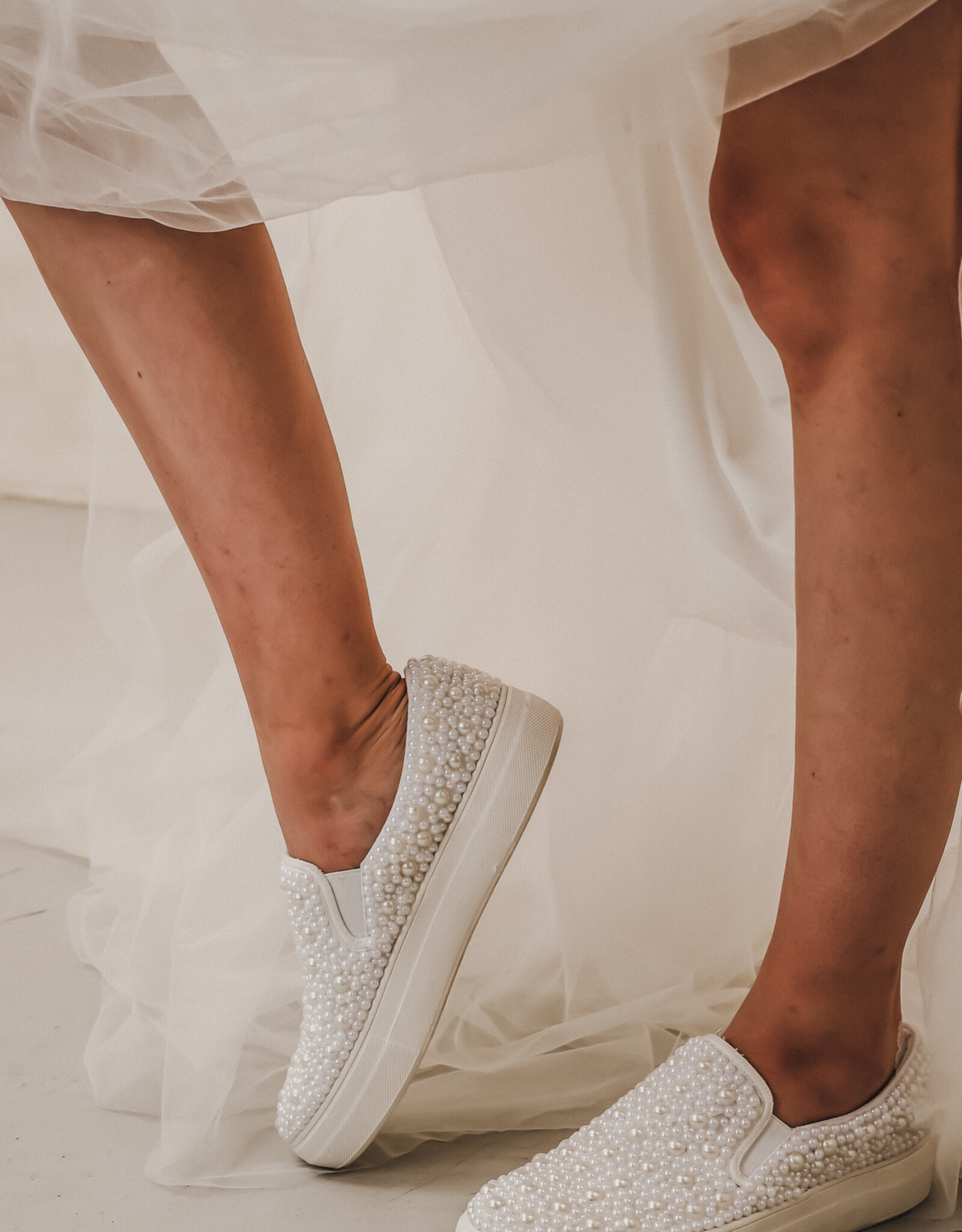 Heirloom Bridal Company Pearl Sneakers