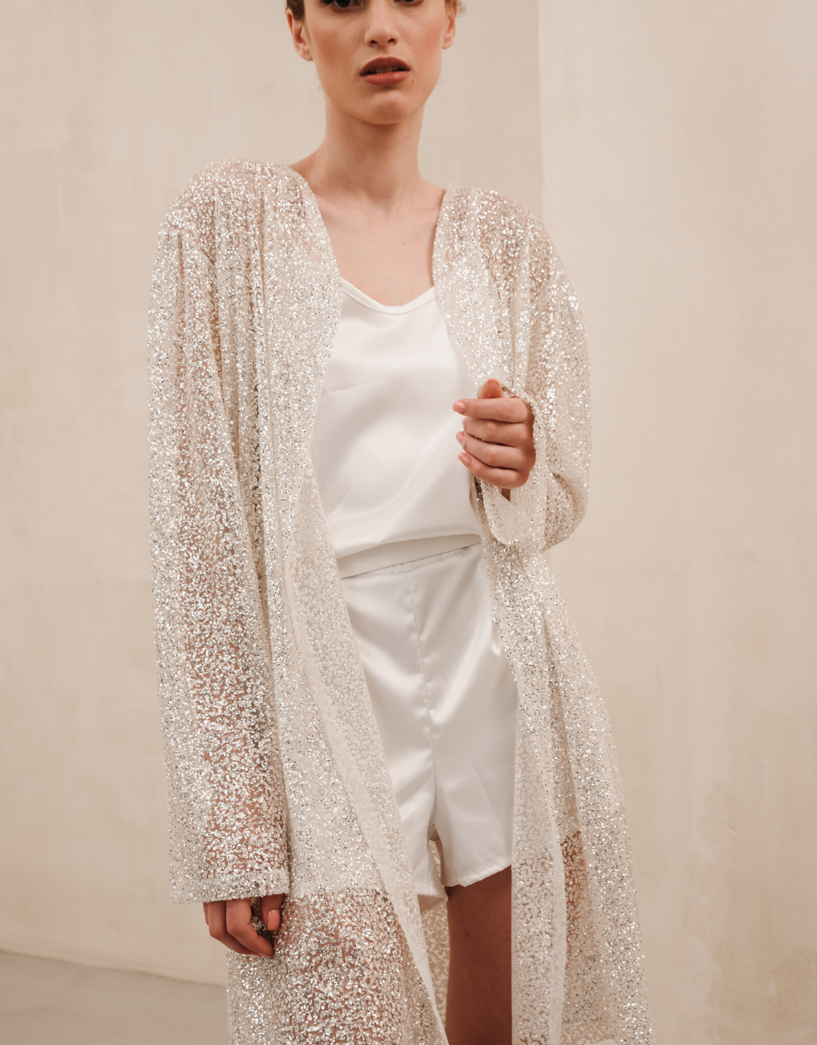 Heirloom Bridal Company Glitter Robe