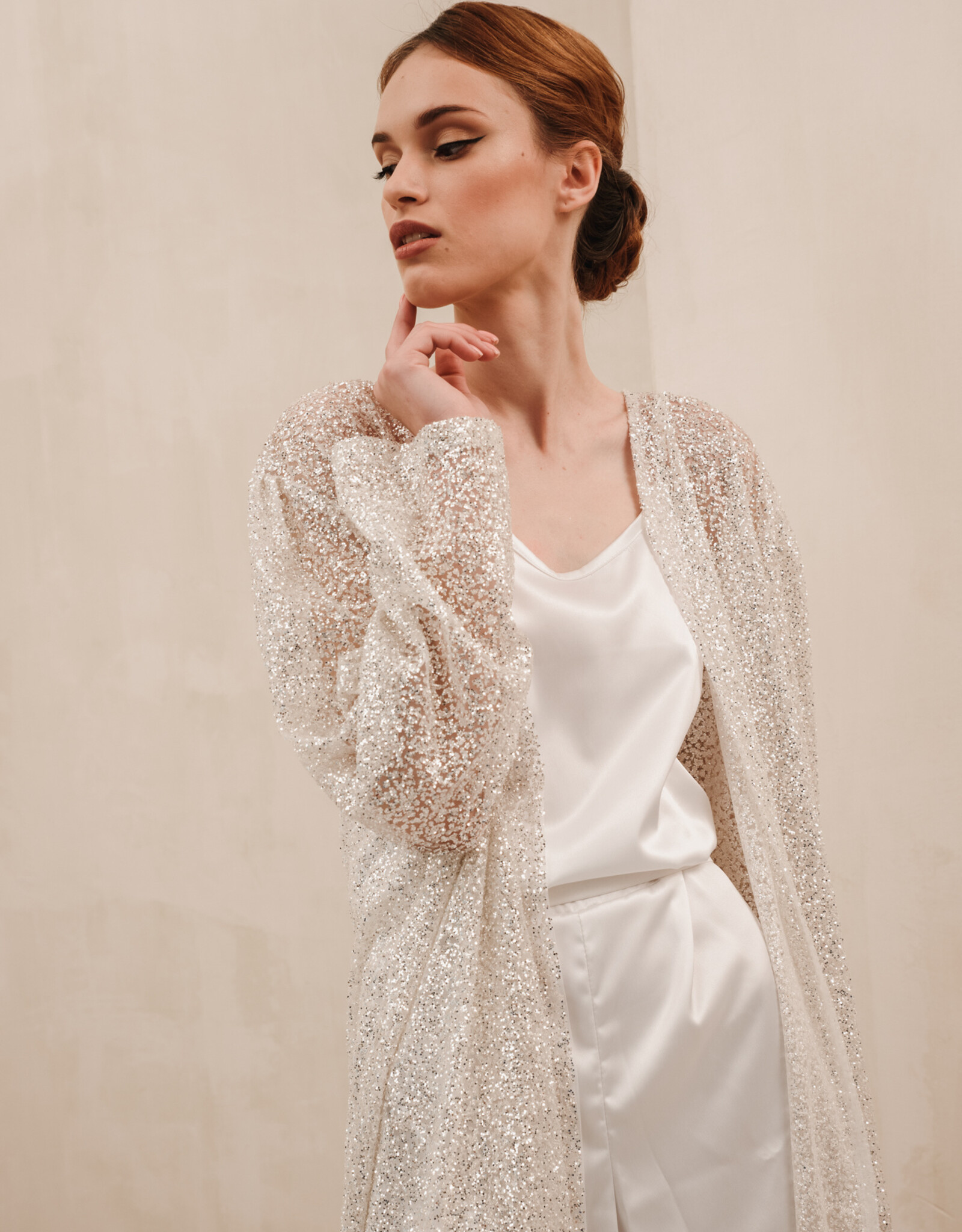 Heirloom Bridal Company Glitter Robe