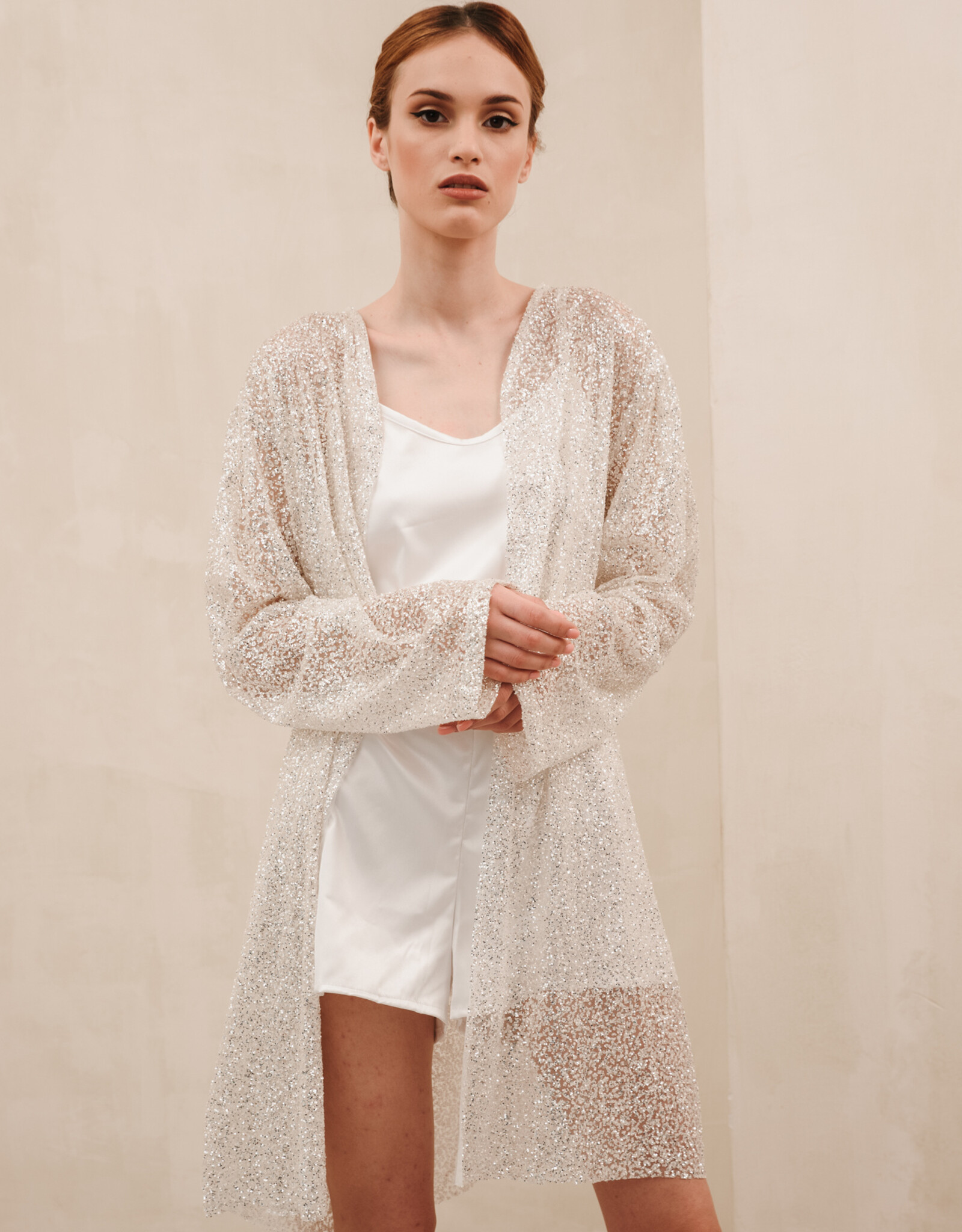 Heirloom Bridal Company Glitter Robe