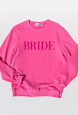 Heirloom Bridal Company Bride Embroidered Sweatshirt