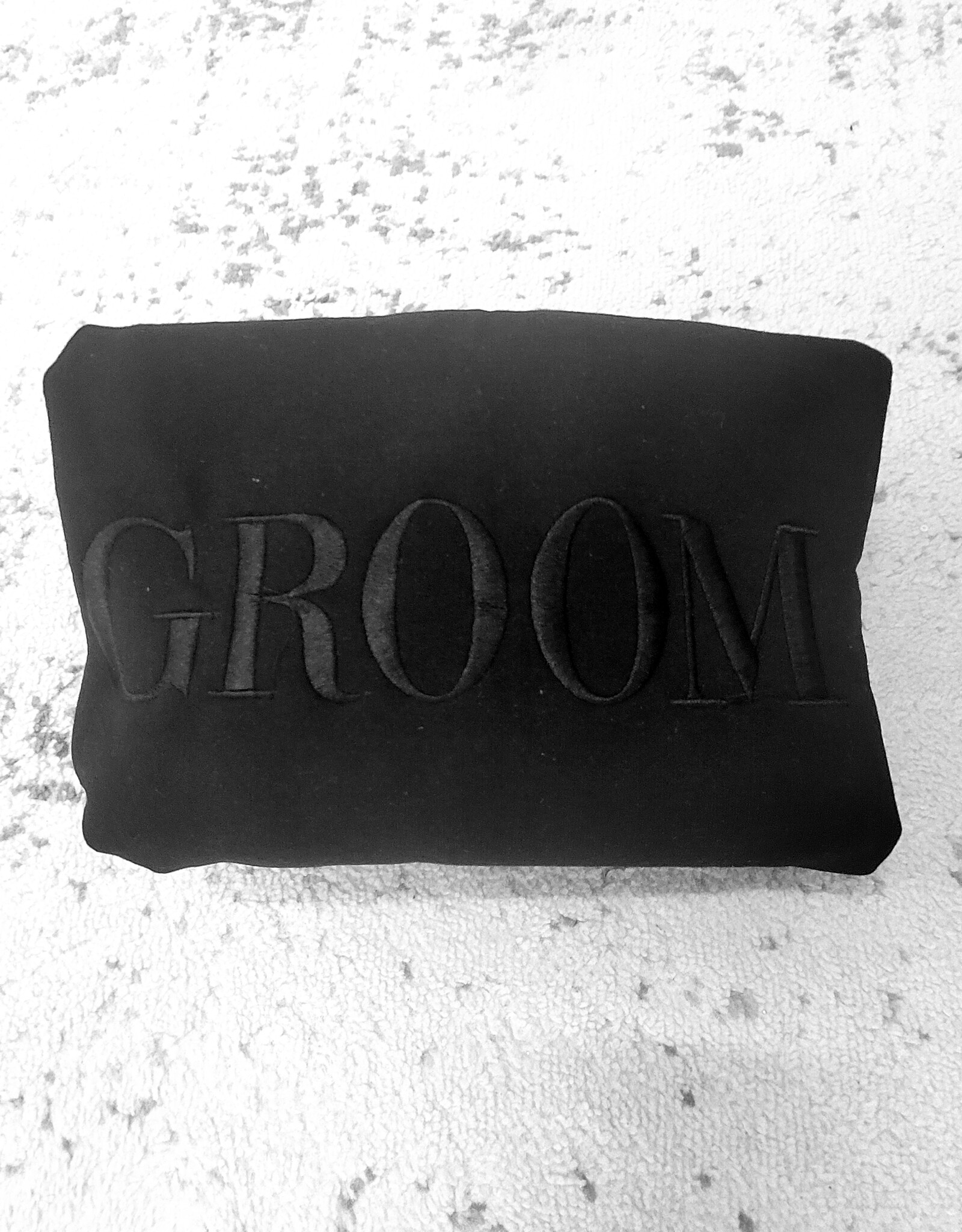 Heirloom Bridal Company Groom Sweatshirt- Black
