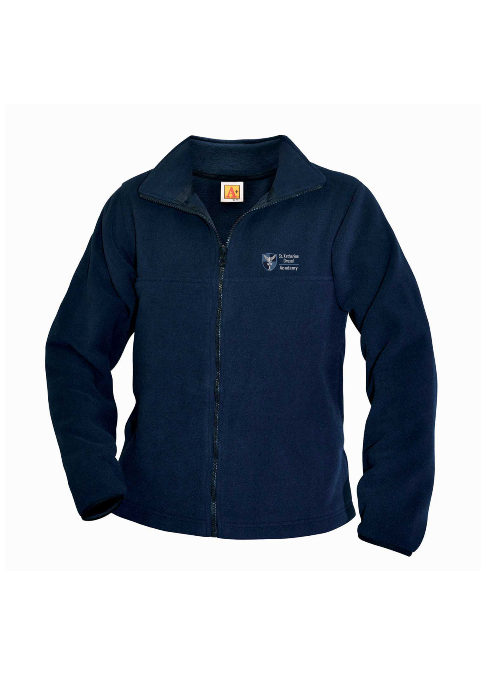 SKDA Navy Fleece Full Zip Jacket