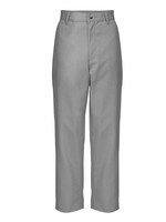 A+ Mens Grey Flat Front Pants