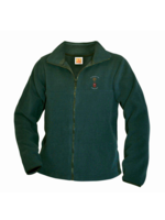 SJC Green Fleece Full Zip Jacket