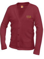 CCA V-neck cardigan sweater with pockets