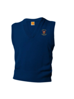 TUS KCLA Navy V-neck sweater vest