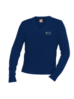 SKDA Navy V-neck Pullover sweater