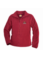 SHPS Red Fleece Full Zip Jacket