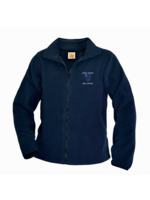 CCDS Navy Fleece Full Zip Jacket