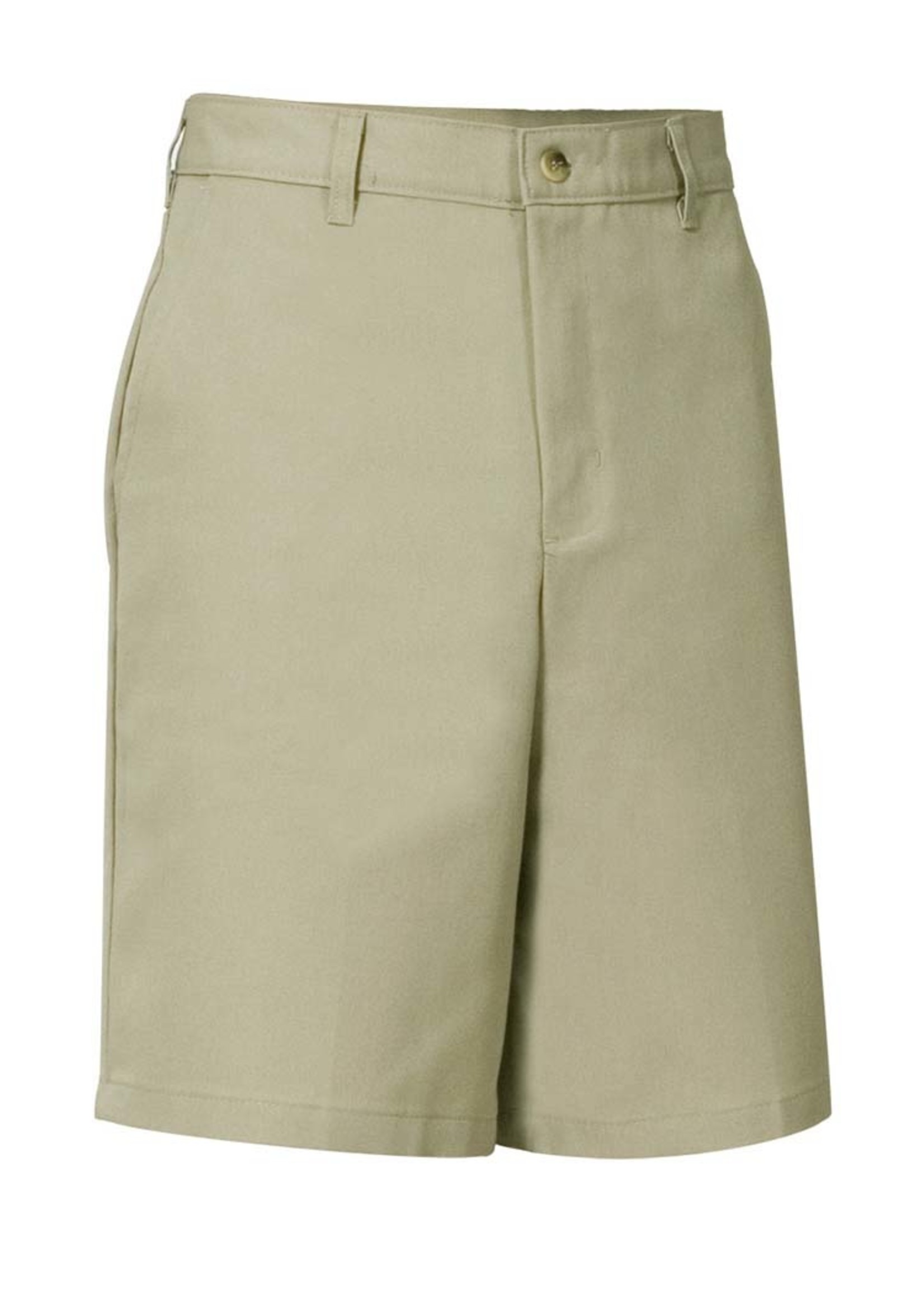 Mens Flat Front Shorts (BK) The Uniform Store