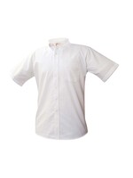 SCBA White Short Sleeve Oxford Shirt