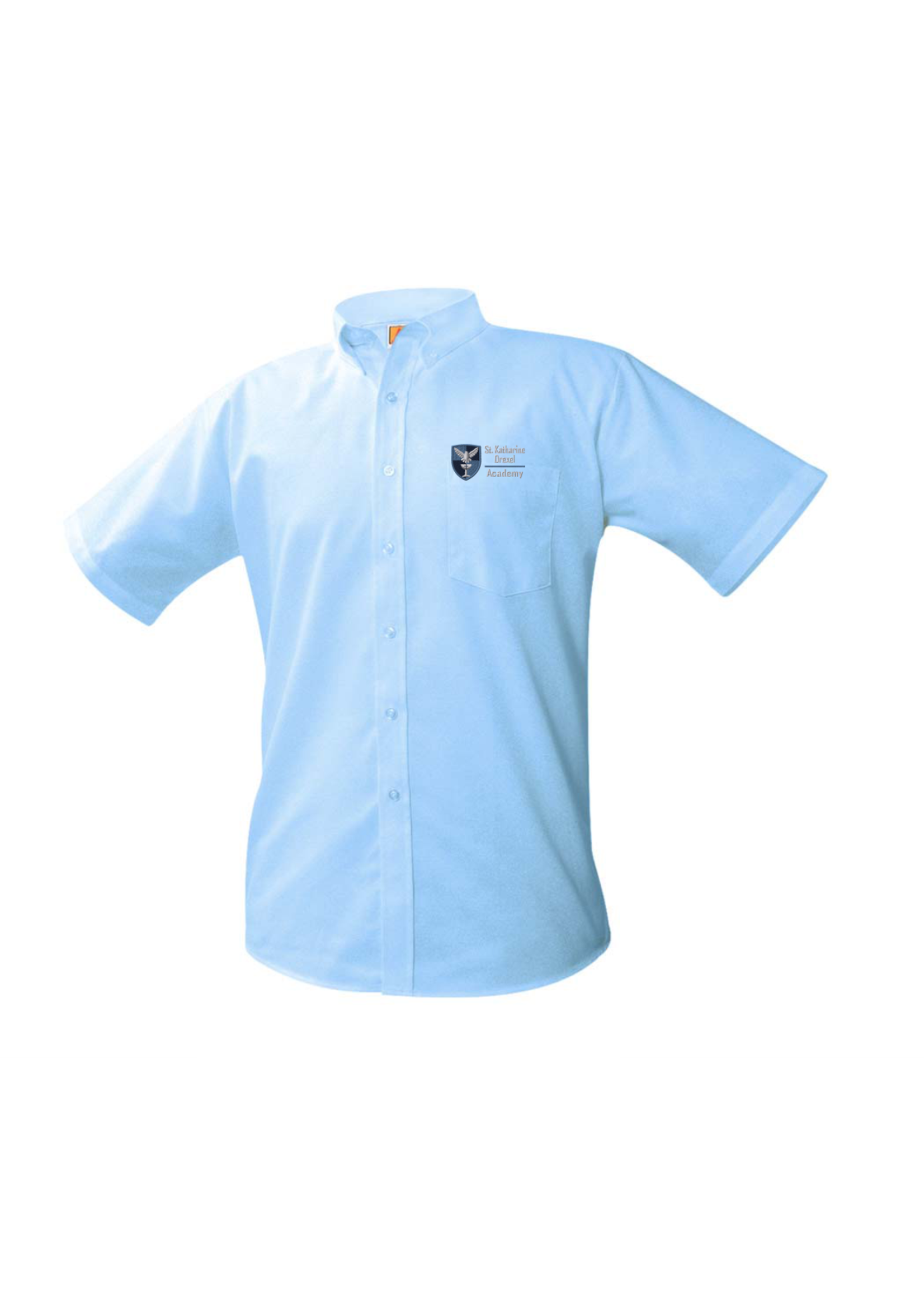 SKDA Lt. Blue Short Sleeve Oxford Shirt
