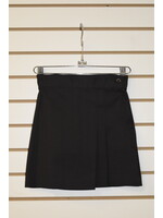 Black 2 Pleat Skort