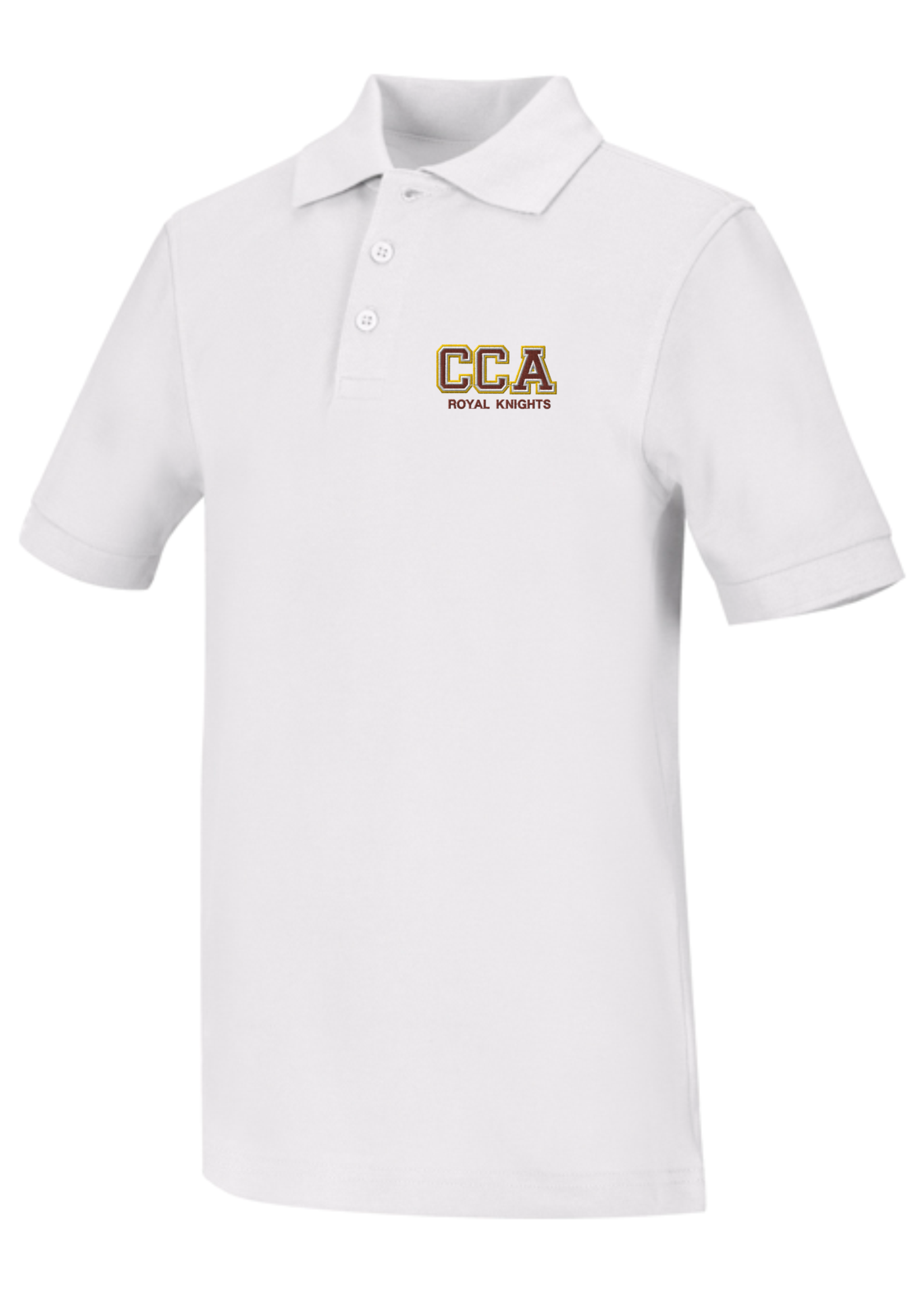 CCA Value Pique Short Sleeve Polo