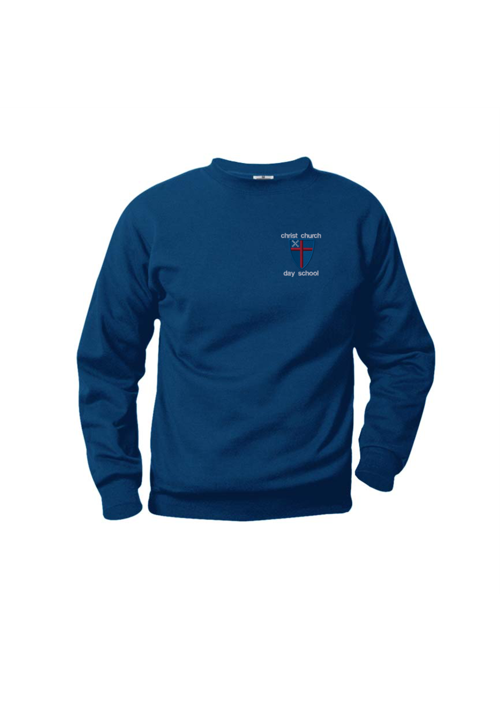 CCDS Navy Fleece Crewneck Sweatshirt (EMB)