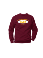 SCBA Wine Fleece Crewneck Sweatshirt (SCR)