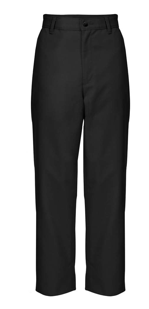 Avalino Flat Front Pants, Black. Black Mens Suit Pants Uniforms Canada –  Ackermann's Apparel