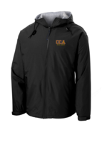 CCA Hooded Black Full Zip Baywatch Jacket