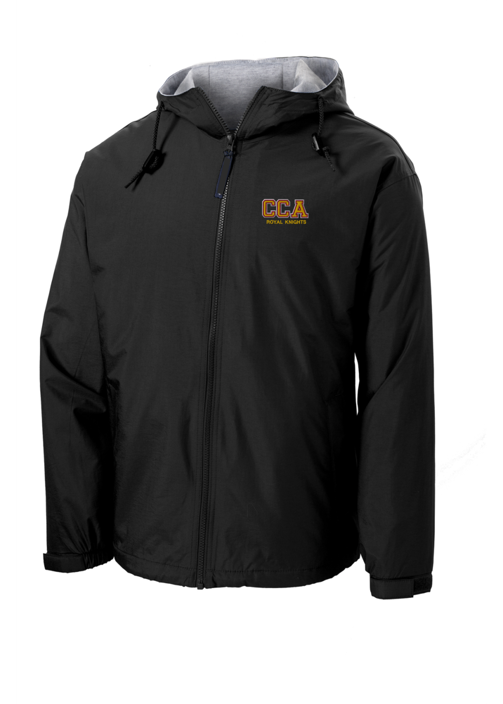 CCA Hooded Black Full Zip Baywatch Jacket