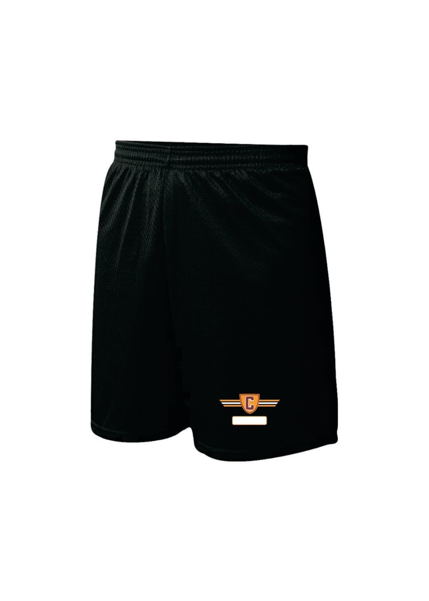 CCA Black Mini Mesh PE Shorts