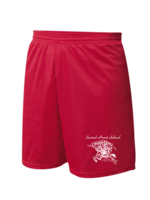 SHS Red Mini Mesh PE Shorts